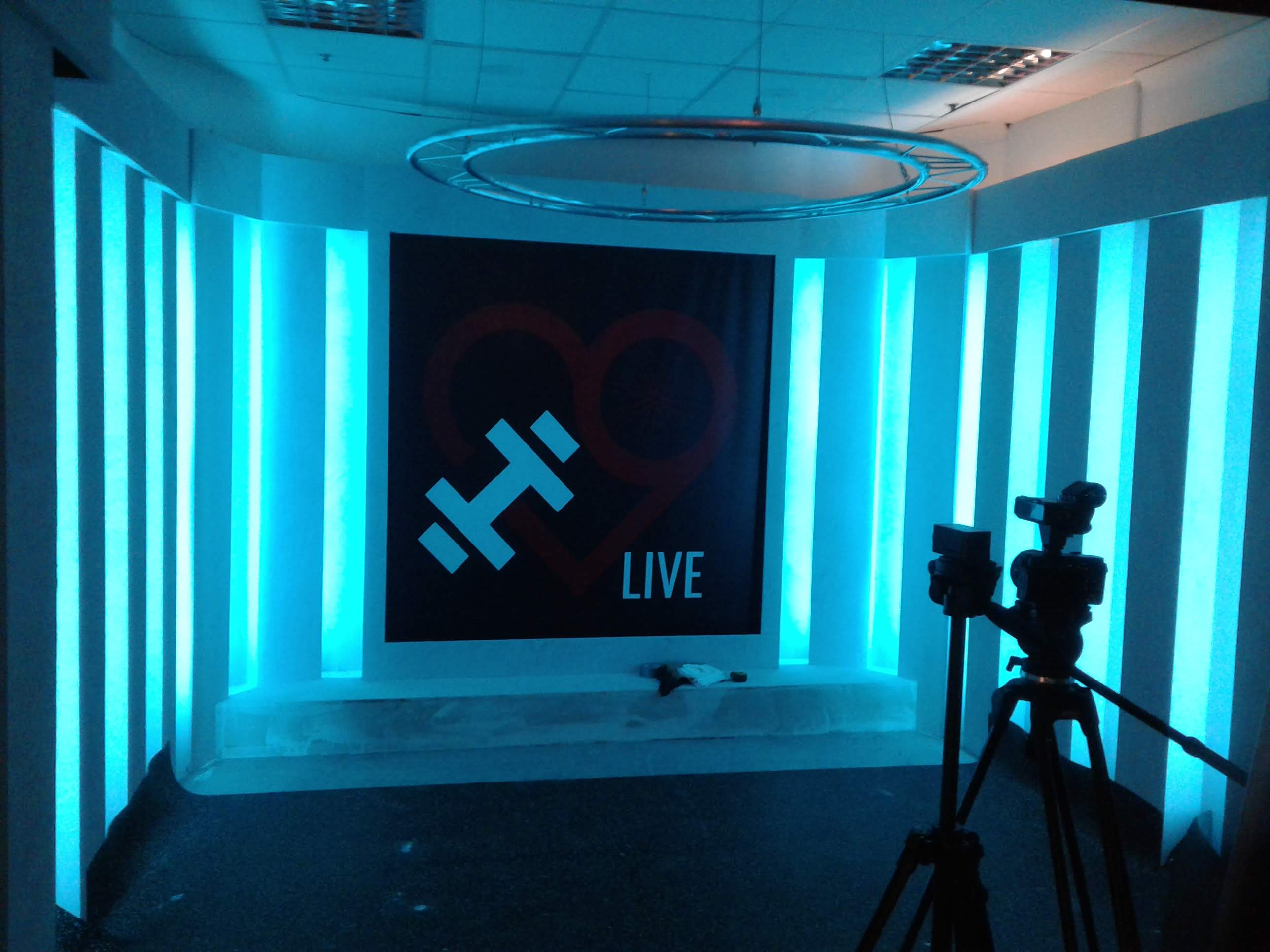 LED RGB lighting gym Manchester